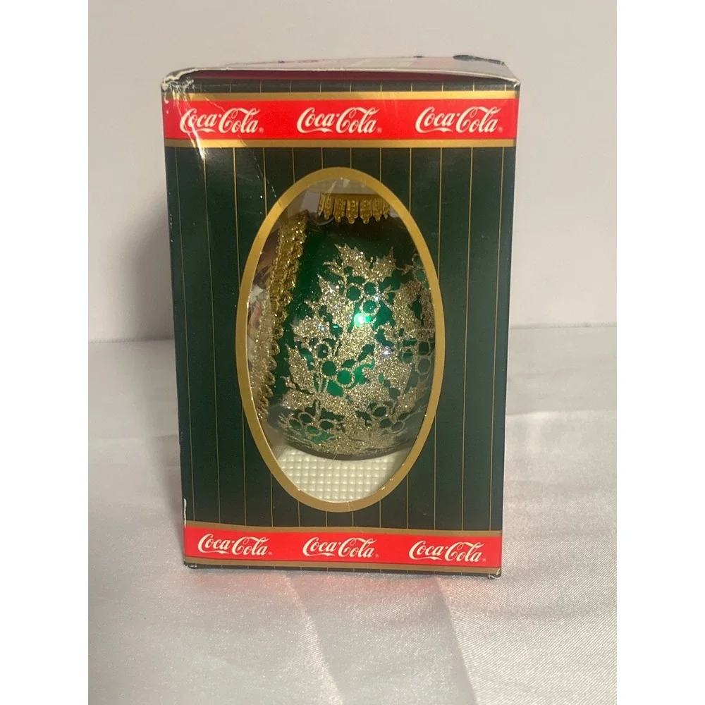 Coca Cola‎ 1995 Trim The Tree Collection Santa Claus Christmas Ornament Boxed
